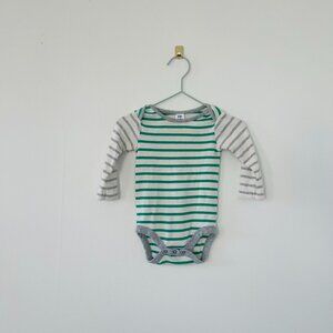 Baby Boden Striped Bodysuit